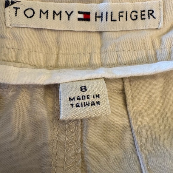 Tommy Hilfiger Beige Button-Front Skirt - Picture 3 of 4